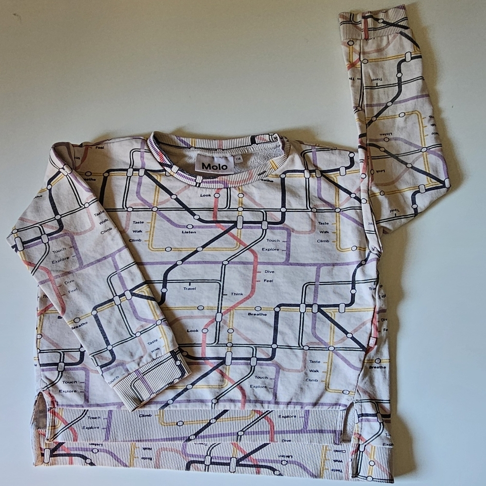 Molo map sweater